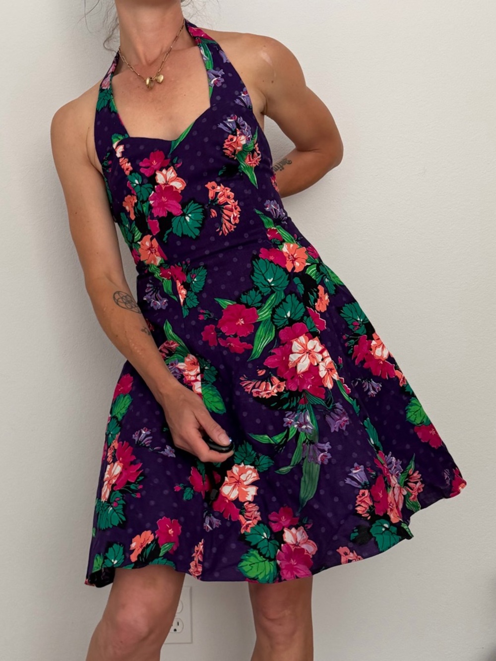 d.b.a.-l.a. VINTAGE Floral Dress